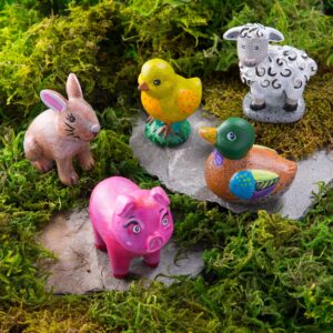 Farmhouse Animal Paint-Your-Personal Rocks: Colour Pops Version